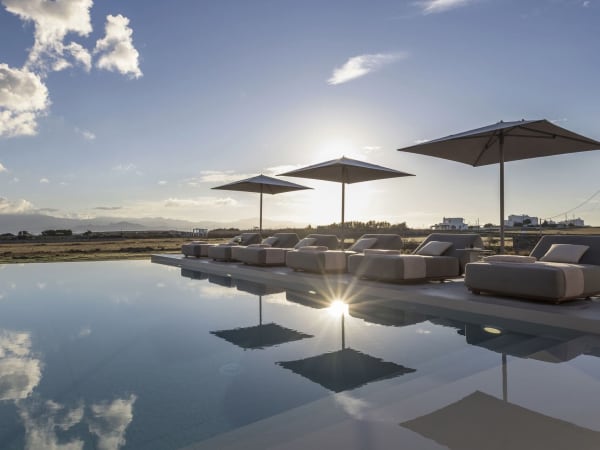 A serene scene by the 15m-long infinity pool.
