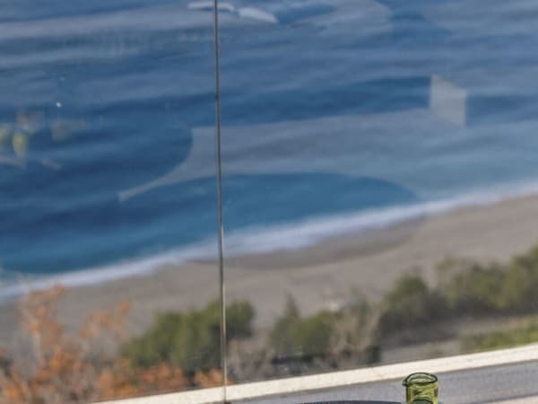 Refreshments with a view.
