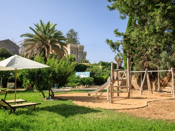Just across a country track is Al Jafar's very own children's garden.