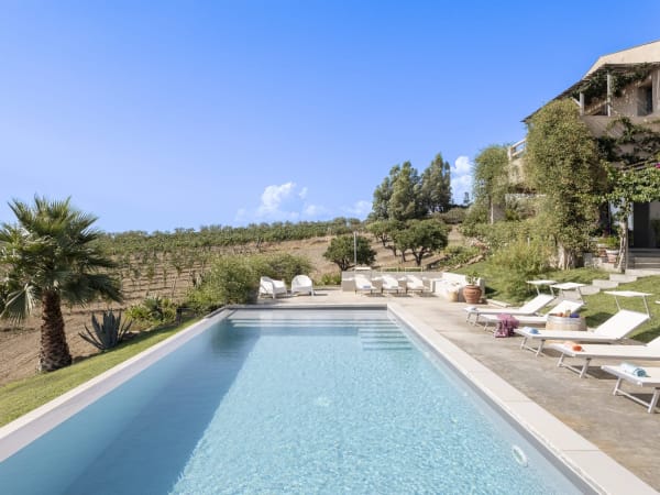Time for a swim in the gorgeous pool.