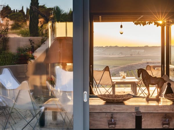 Fantastic views at sunset.